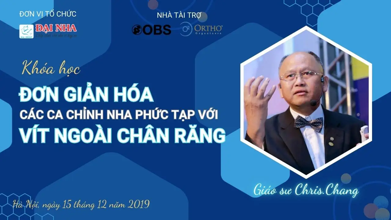 KHÓA NÂNG CAO – GS. CHRIS CHANG