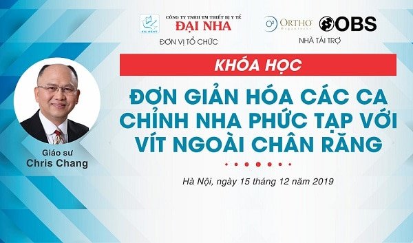 KHÓA NÂNG CAO – GS. CHRIS CHANG